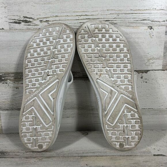 Telic Mens Recovery Comfort Flip Flop Slip-On Sandals White Size 3XL Mens 13 - Picture 6 of 7